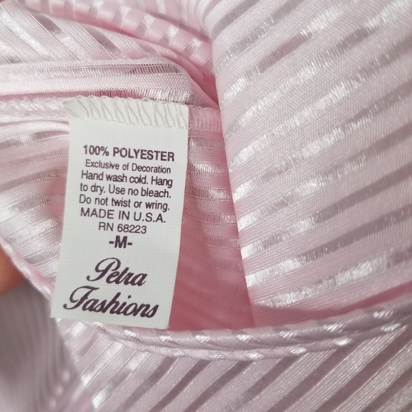 4/$24 {Vintage} Pink Flower Lace Design Night Cami - Picture 5 of 5